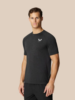 Castore Seamless ss t-shirt cme30968-011 - maat M Zwart