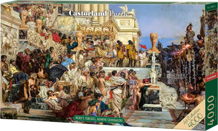 Castorland Art Collection - The Torches of Nero Henryk Siemiradzki Puzzel (4000 stukjes)