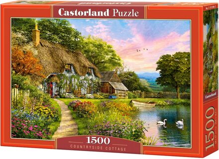 Castorland Countryside Cottage Puzzel (1500 stukjes)