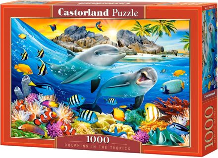 Castorland Dolphins in the Tropics Puzzel (1000 stukjes)