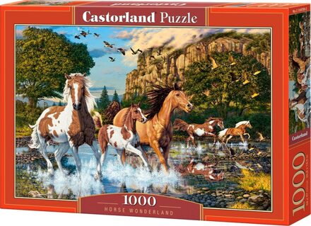 Castorland Horse Wonderland Puzzel (1000 stukjes)