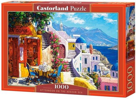Castorland legpuzzel Afternoon on the Aegean Sea 1000 stukjes