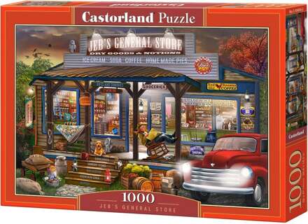 Castorland legpuzzel Jeb's General Store 68 cm 1000 stukjes