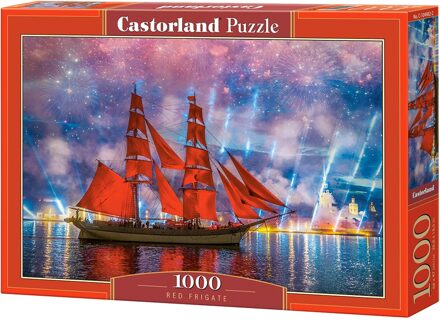 Castorland legpuzzel Red Frigate 68 x 47 cm 1000 stukjes