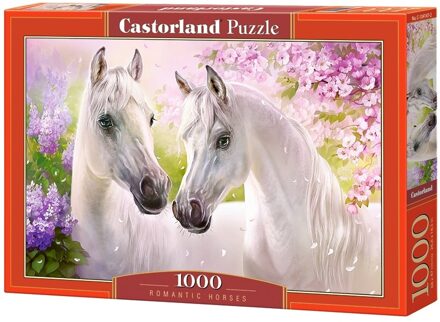 Castorland Legpuzzel Romantic Horses 1000 Stukjes