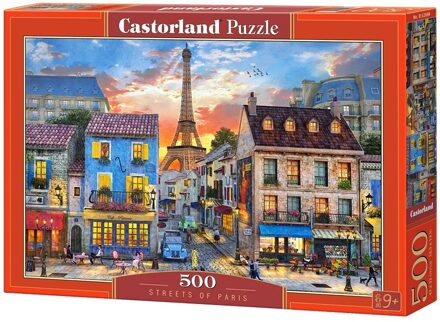 Castorland legpuzzel Streets of Paris 500 stukjes