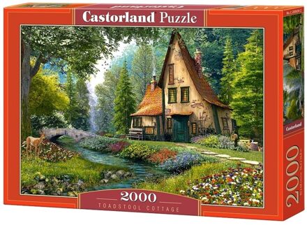 Castorland legpuzzel Toadstool cottage 2000 stukjes