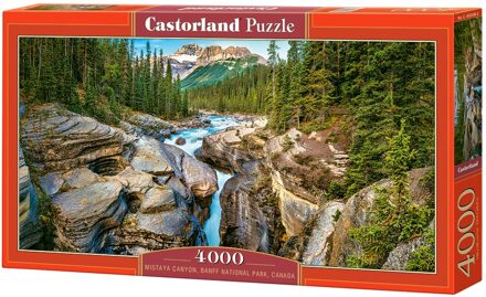 Castorland Mistaya Canyon, Banff National Park, Canada Puzzel (4000 stukjes)