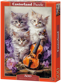 Castorland Musical Kittens Puzzel (500 stukjes)