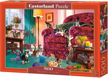 Castorland Naughty Kittens - 500 stukjes