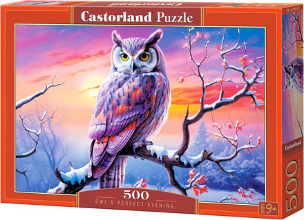 Castorland Owl's Perfect Evening Puzzel (500 stukjes)