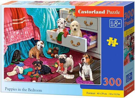 Castorland Puppies in the Bedroom - 300 stukjes
