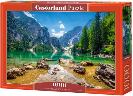 Castorland puzzel Heaven's Lake - 1000 stukjes Multikleur