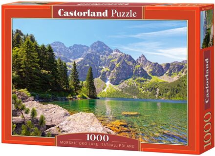 Castorland puzzel Morskie Oko Lake Tatras Poland - 1000 stukjes