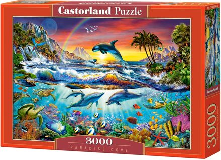 Castorland puzzel Paradise Cove - 3000 stukjes Multikleur