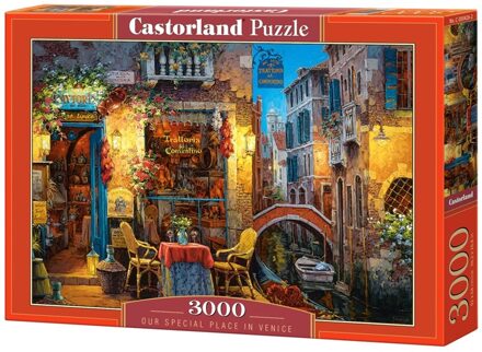Castorland puzzel speciaal plekje in Venetië - 3000 stukjes Multikleur
