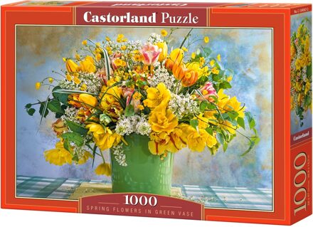 Castorland puzzel Spring Flowers 68 cm karton 1000 stukjes