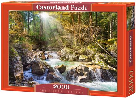 Castorland puzzel the forest stream - 2000 stukjes