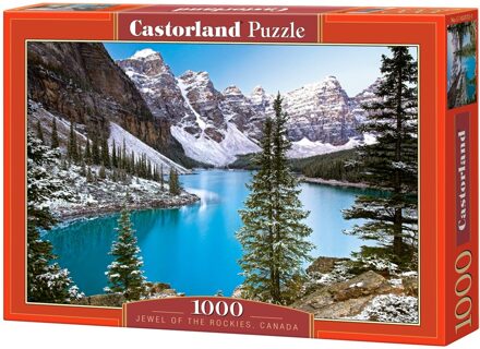 Castorland puzzel The Jewel of Rockies Canada - 1000 stukjes