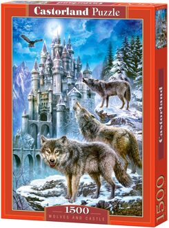 Castorland puzzel wolves and castle - 1500 stukjes