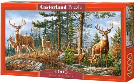 Castorland Royal Deer Family Puzzel (4000 stukjes)