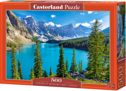 Castorland Spring at Moraine Lake Canada Puzzel (500 stukjes)