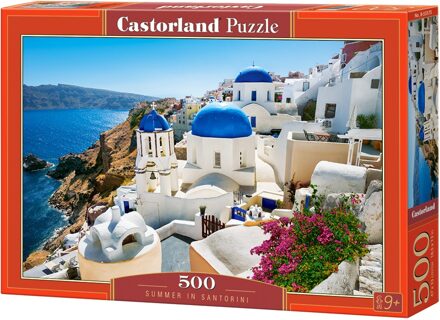 Castorland Summer in Santorini Puzzel (500 stukjes)