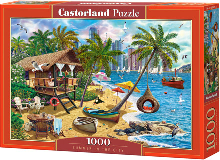 Castorland Summer in the city Puzzel (1000 stukjes)