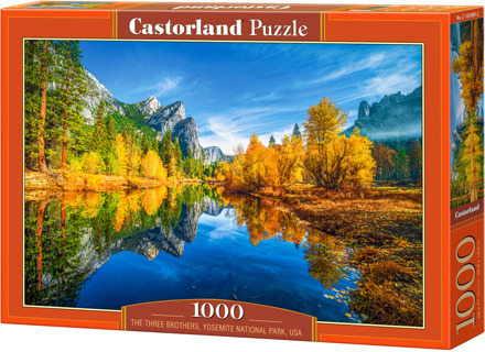 Castorland The Three Brothers - Yosemite National Park - USA Puzzel (1000 stukjes)