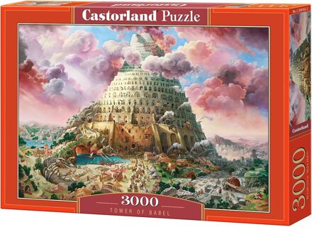 Castorland Tower of Babel Puzzel (3000 stukjes)