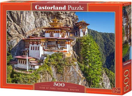 Castorland View of Paro Taktsang Bhutan - 500 stukjes