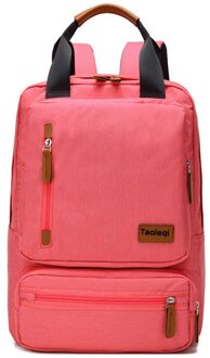 Casual Business 15.6-Inch Laptop Rugzak Man Luxe Tas Voor Mannen Anti-Diefstal Computer Rugzakken reistassen Rood