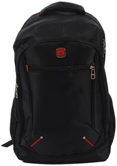 Casual Effen Kleur Materiaal Oxford Man Rugzak Multi-Functionele Grote Capaciteit Student Schooltas Eenvoudige Tas