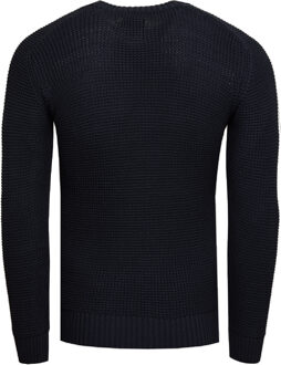 Casual fit trui Blauw - XL