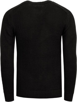 Casual fit trui Zwart