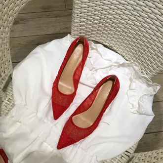 Casual Heels Slip Om Fine Heeled Shoes 2020 Pointed Pumps Sandals Ladies Lace-up Basketball Platform Round Toe Sweet Shallow