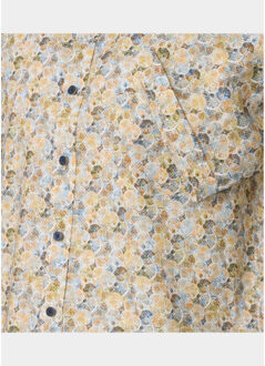 Casual hemd korte mouw b.d. casual fit short 1/2arm 126130471/500 Geel - L