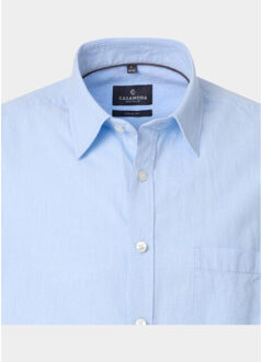 Casual hemd korte mouw kent casual fit 1/2arm 126130311/100 Blauw - XL