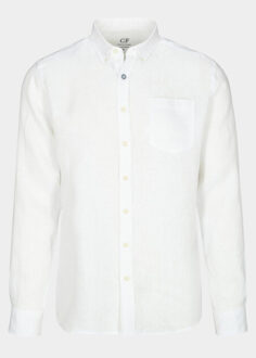 Casual hemd lange mouw 213013076/106 Wit - XXL