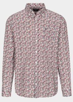 Casual hemd lange mouw hemd, 1/1 arm 214008297/442 Bruin - XXL