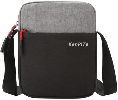 Casual Heren Messenger Schoudertas Voor Satchel Nylon Reizen Bedrijfsaktentas Borst Pakken Handtas Sacoche Homme Vrouwen Tas zwart