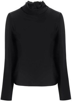 Casual Katoenen Overhemd voor Mannen Saint Laurent , Black , Dames - L,M,S