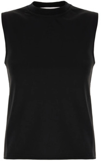 Casual Katoenen T-Shirt JW Anderson , Black , Dames - M,S,Xs