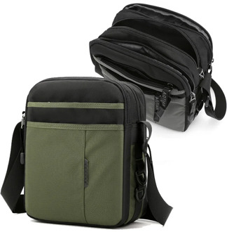 Casual Light Men's Shoulder Bag Multi-pocket man Messenger Bag High Quality Fashion Portable Crossbody Bag male Handbags