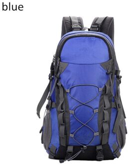 Casual Mannen en Vrouwen Rugzakken 40L Mo6untaineer Rugzak Oxford Schooltassen bolso mochila mujer ZOQW SW0326 blauw