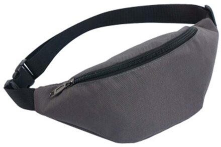 Casual Outdoor Taille Tas Vrouwen Belt Bag Outdoor Sport Borst Tassen Streetwear Handtas Eenvoudige Borst Tassen Voor Vrouwen # LR3 Grijs