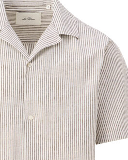 Casual overhemd Bruin - L