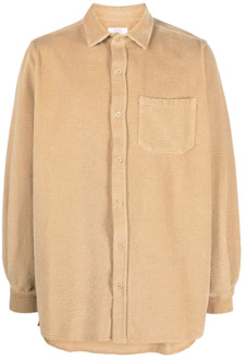 Casual overhemd ERL , Beige , Unisex - L,M