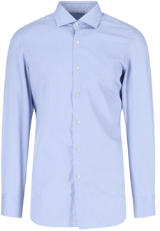Casual overhemd Finamore , Blue , Heren - 5XL