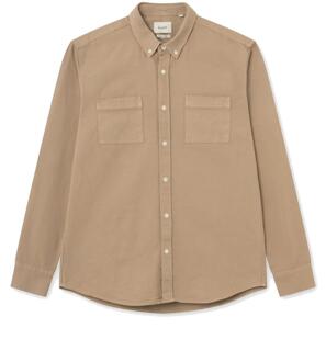 Casual overhemd Forét , Beige , Heren - S